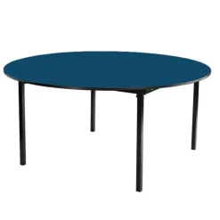 National Public Seating Max Seating Round Premium Plywood with T-Mold Edge Folding Tables by NPS^ Folding