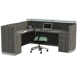 Safco Products Medina Reception Station^ Reception Desks