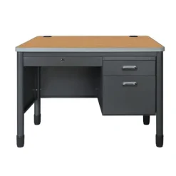 Regency Office Products Mesa Series Steel Single Pedestal Teacher Desks^ Teacher Desks