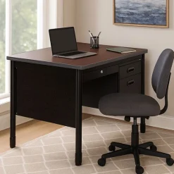 Regency Office Products Mesa Series Steel Single Pedestal Teacher Desks^ Teacher Desks