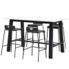 KFI Seating Midtown Table and Jive Bar Height Stool Packages^ Cafe Table & Chair Sets|Conference Table & Chair Packages