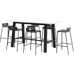 KFI Seating Midtown Table and Jive Bar Height Stool Packages^ Cafe Table & Chair Sets|Conference Table & Chair Packages