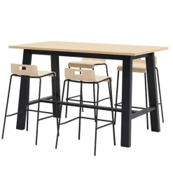 KFI Seating Midtown Table and Jive Bar Height Stool Packages^ Cafe Table & Chair Sets|Conference Table & Chair Packages