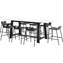 KFI Seating Midtown Table & Jive Counter Height Stool Packages^ Cafe Table & Chair Sets|Conference Table & Chair Packages