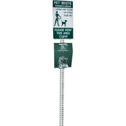 Ultra-Play Mini Quick Pet Waste Station^ Trash & Recycling Bins