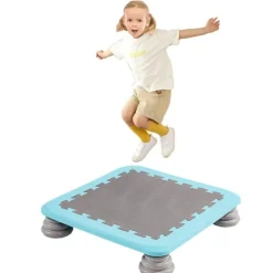 Bintiva Mini Square Trampoline^ Floor Seating