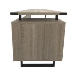 Safco Products Mirella SOHO Desk with Built-In Pedestal^ Jr Executive Desks