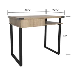 Safco Products Mirella SOHO Desk with Drawer^ Jr Executive Desks