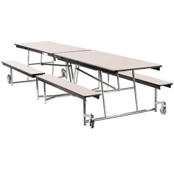 National Public Seating Mobile Bench Cafeteria Tables^ Cafeteria|Cafeteria Tables