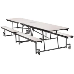 National Public Seating Mobile Bench Cafeteria Tables^ Cafeteria|Cafeteria Tables
