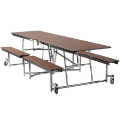 National Public Seating Mobile Bench Cafeteria Tables^ Cafeteria|Cafeteria Tables