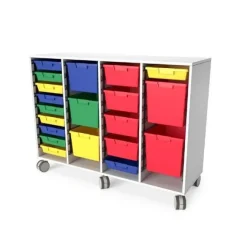 Mien Company Mobile Bin Storage^ Tote & Bin Storage