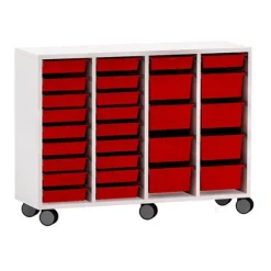 Mien Company Mobile Bin Storage^ Tote & Bin Storage