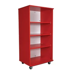 TotMate Mobile Bookcase with Dry Erase Back (30