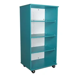 TotMate Mobile Bookcase with Dry Erase Back (30