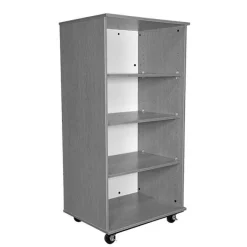 TotMate Mobile Bookcase with Dry Erase Back (30