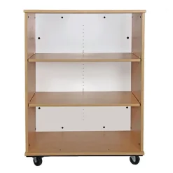 TotMate Mobile Bookcase with Dry Erase Back (36