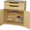 Wood Designs Mobile Cabinet w/ Drawers On Top^ Mobile Cabinets