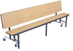 National Public Seating Mobile Convertible Bench Tables^ Cafeteria|Cafeteria Tables