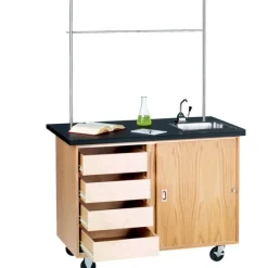 Diversified Spaces Mobile Deluxe Science Tables^ Mobile Lab Units