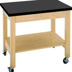 Diversified Spaces Mobile Demo Cart with ChemGuard Top^ Science|Science Tables