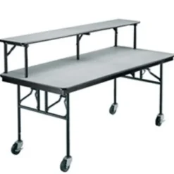 Midwest Folding Products Mobile Folding Buffet Tables^ Folding
