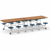 Virco Mobile Folding Stool Cafeteria Tables^ Cafeteria|Cafeteria Tables