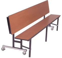 AmTab Mobile School Convertible Bench Cafeteria Tables^ Cafeteria|Cafeteria Tables