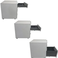 Allied Mobile Single Pedestal Teacher & Administrator Desk (24'' W x 54'' D)^ Teacher Desks|Instructor Desks