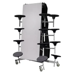 National Public Seating Mobile Stool Cafeteria Tables - Grades K-4^ Cafeteria|Cafeteria Tables