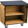 National Public Seating Mobile Storage Science Cabinet^ Mobile Cabinets