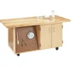 Diversified Spaces Mobile Workbench w/ Pegboard^ Makerspace & Shop