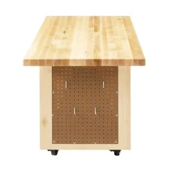 Diversified Spaces Mobile Workbench w/ Pegboard^ Makerspace & Shop