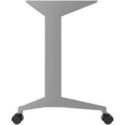 Hirsh Industries Modern Teacher T-Leg Table Desk w/ Casters - 60” W x 24” D^ Teacher Desks|Instructor Desks