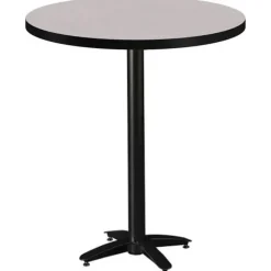 KFI Seating Mode Round Barstool Height Cafe Table w/ Arched Base^ Cafe Tables|Café