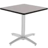 KFI Seating Mode Silver Arched Base Square Cafe Tables^ Cafe Tables|Café