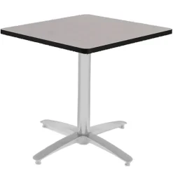 KFI Seating Mode Silver Arched Base Square Cafe Tables^ Cafe Tables|Café