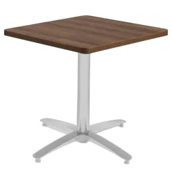 KFI Seating Mode Silver Arched Base Square Cafe Tables^ Cafe Tables|Café