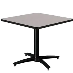 KFI Seating Mode Square Counter Height Cafe Table w/ Arched Base^ Cafe Tables|Café