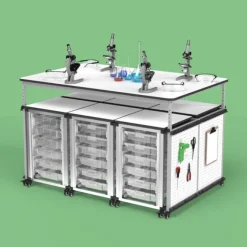 Luxor Modular Makerspace Table^ Makerspace & Shop
