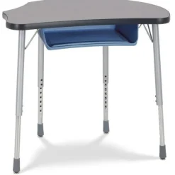 Virco Molecule Collaborative Classroom Desk w/ Plastic Bookbox^ Collaborative Desks|Open Front School Desks