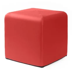 Jaxx Monroe Vinyl Cube Ottoman^ Bean Bag Chairs|Soft Seating