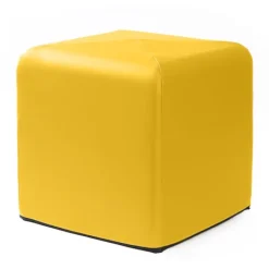 Jaxx Monroe Vinyl Cube Ottoman^ Bean Bag Chairs|Soft Seating