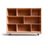 Fern Kids Montessori Shelf Storage with Vertical Dividers & Cubbies^ Cubbies