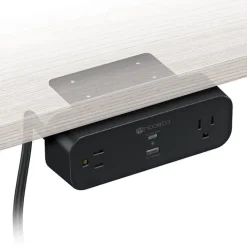 Mooreco Moorepower Dual Clamp or Undermount Power Assembly^ Computer Lab