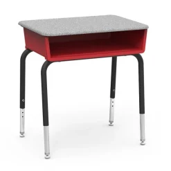 Virco 785M Solid Plastic Open Front Student Desks^ Open Front School Desks