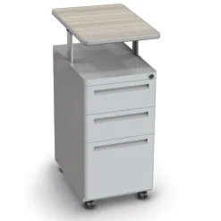 Mooreco MTD Height Adjustable File Cabinet^ Counter-Height Storage|File Cabinets
