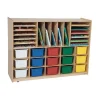 Wood Designs Multi-Storage System^ Cubbies