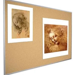 Best-Rite Natural Cork-Plate Tackboard^ Bulletin Boards