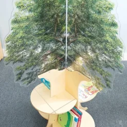 Whitney Brothers Nature View Tree Book Shelf^ Bookcases